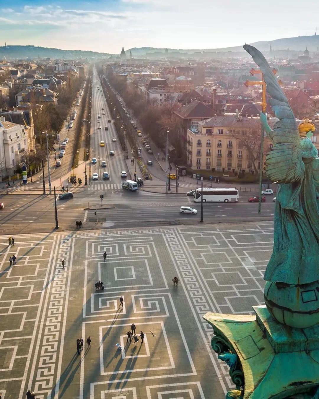 Andrassy Avenue in Budapest