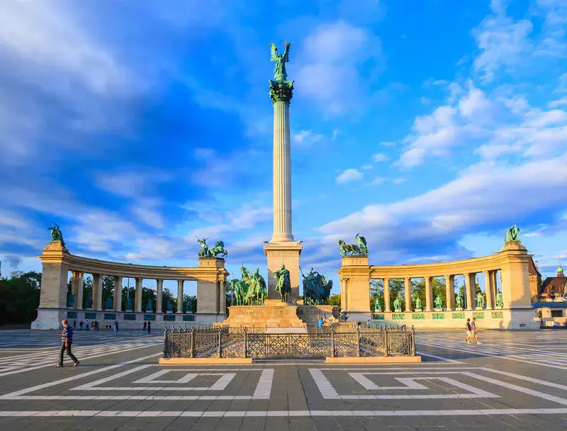 Historic cityscape of Budapest